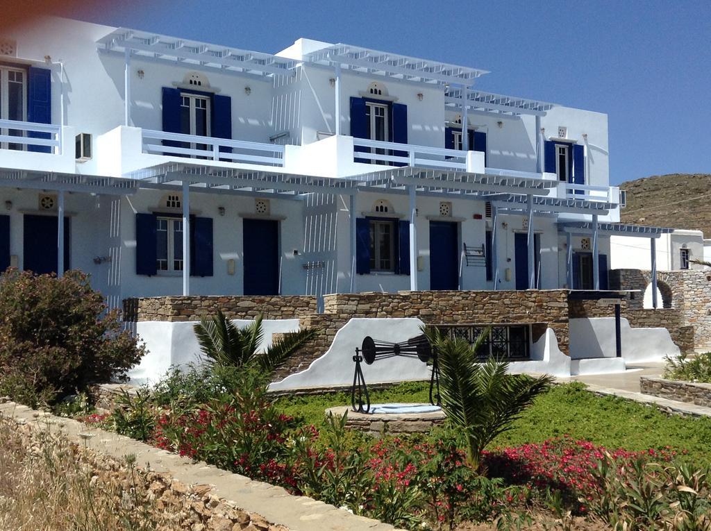 Nostos Beachfront Apartments & Studios Агиос-Иоаннис Экстерьер фото