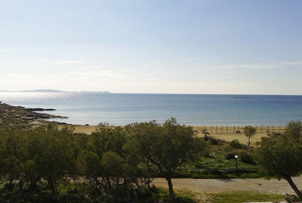 Nostos Beachfront Apartments & Studios Агиос-Иоаннис Экстерьер фото