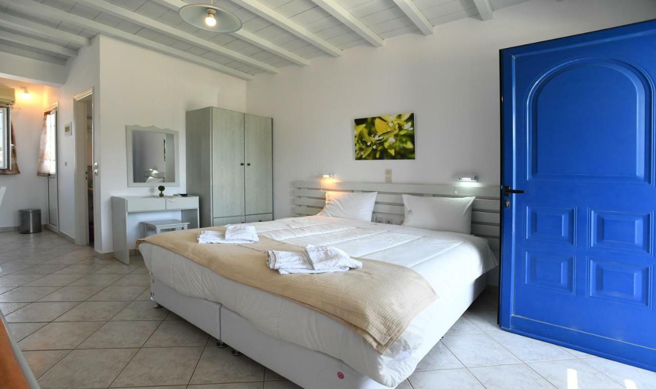 Nostos Beachfront Apartments & Studios Агиос-Иоаннис Экстерьер фото