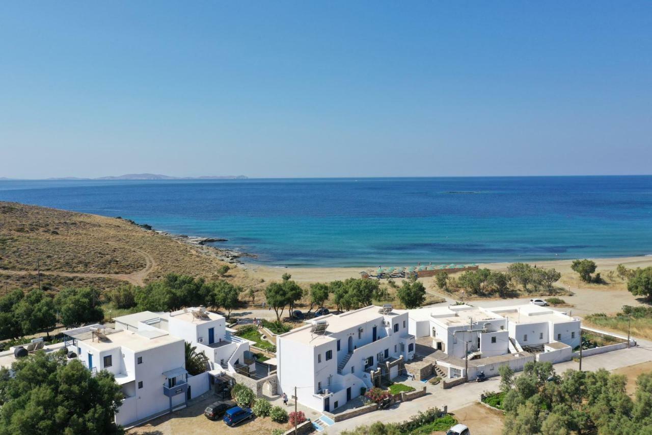 Nostos Beachfront Apartments & Studios Агиос-Иоаннис Экстерьер фото